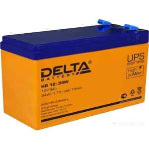 Аккумулятор для ИБП DELTA HR 12-34W (12В/9 А·ч)