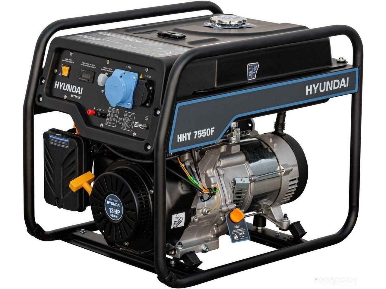 Бензиновый генератор Hyundai HHY7550F Бензиновый генератор Hyundai HHY7550F