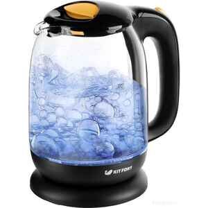 Электрический чайник Kitfort KT-625-4 (черный/желтый) Электрический чайник Kitfort KT-625-4 (черный/желтый)