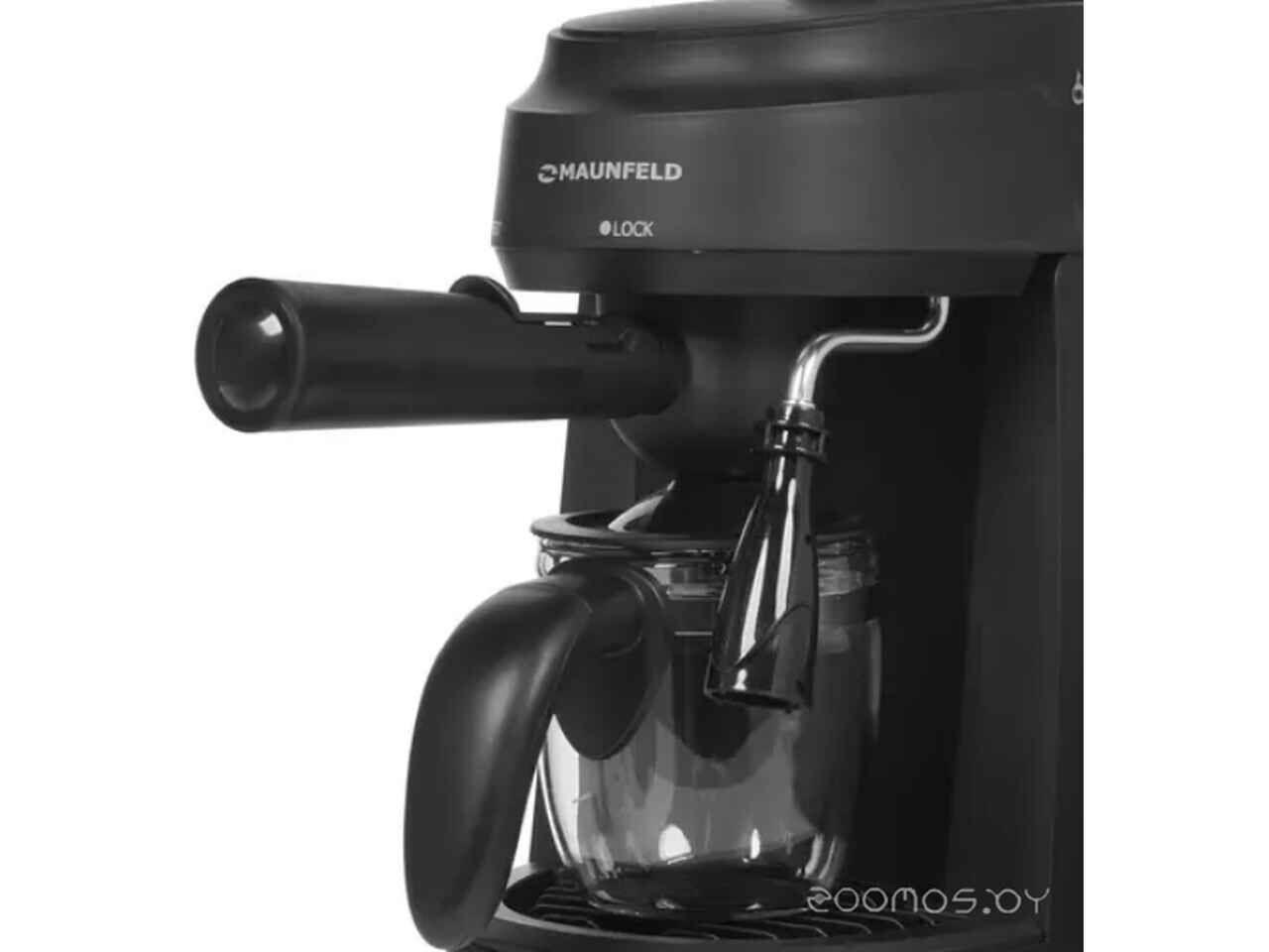 Кофеварка рожковая Maunfeld MF-733BK Кофеварка рожковая Maunfeld MF-733BK