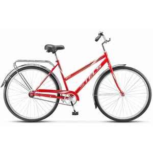 Велосипед Stels Legenda 300 28C (красный, с корзиной, 2025)