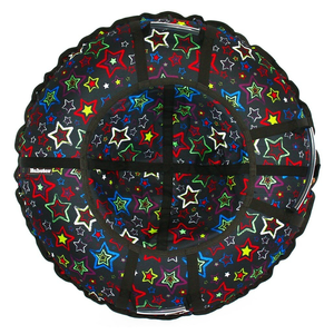 Тюбинг Hubster Люкс Pro 110 см (Звёзды чёрные) Тюбинг Hubster Люкс Pro 110 см (Звёзды чёрные)