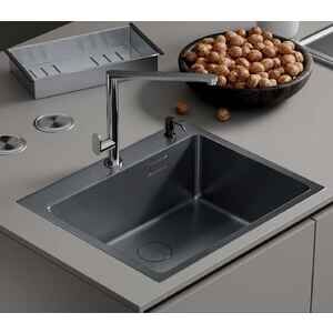 Кухонная мойка Roxen Simple 560220-55B графит Кухонная мойка Roxen Simple 560220-55B графит