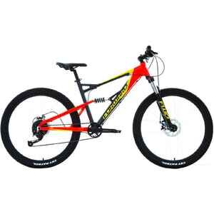 Велосипед Forward Flare 27.5 2.0 disc (18, серый/красный, 2021)