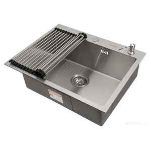 Кухонная мойка ARFEKA ECO AR 600*500, роллер-мат, дозатор SATIN