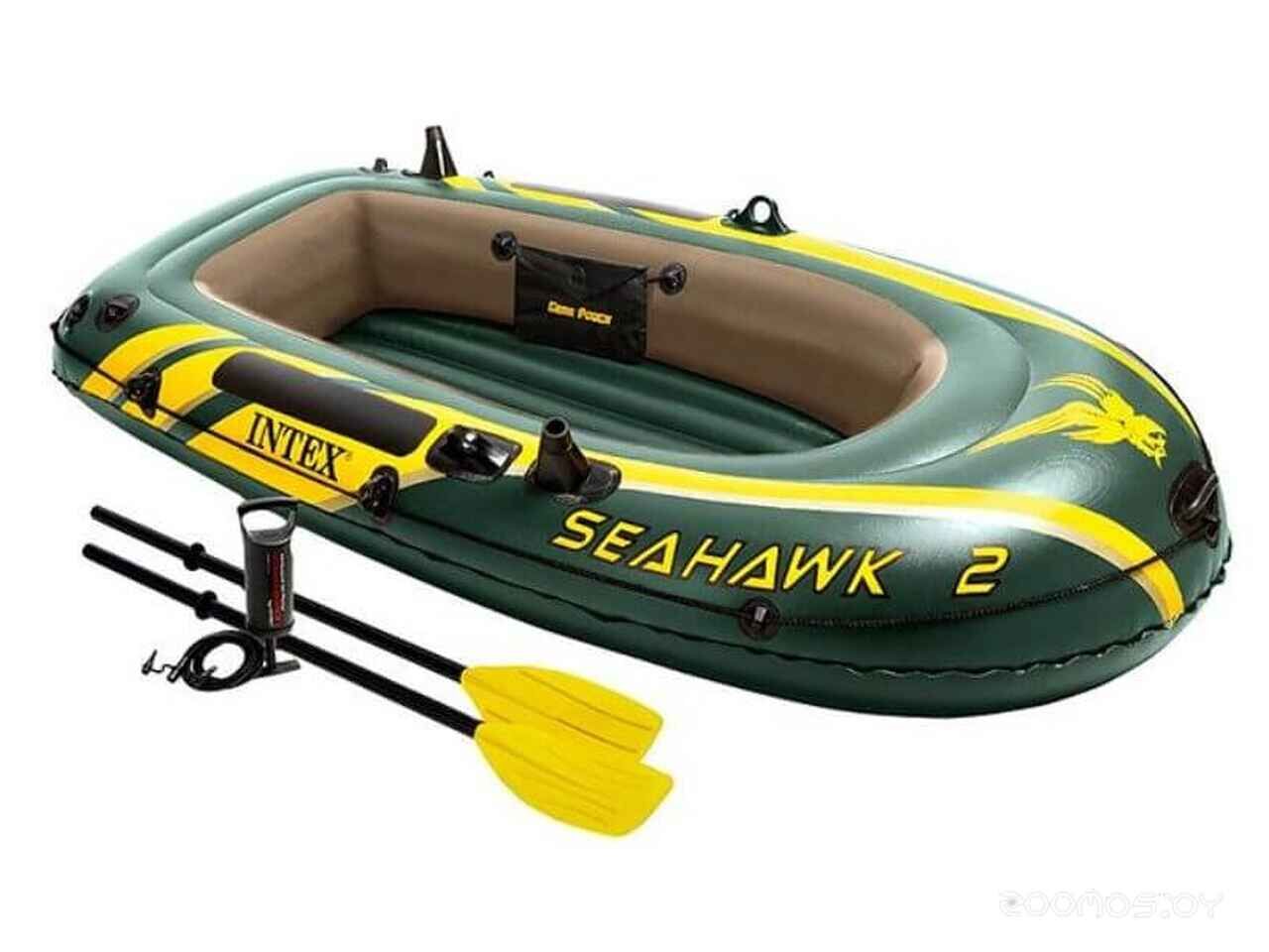 Надувная лодка INTEX 68347 Seahawk 200 Надувная лодка INTEX 68347 Seahawk 200