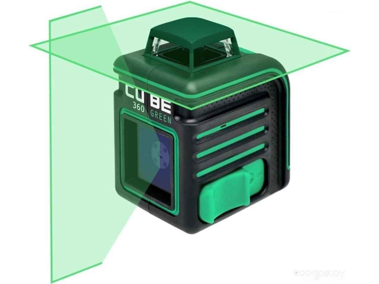 Лазерный нивелир ADA Instruments Cube 360 Green Basic Edition А00672 Лазерный нивелир ADA Instruments Cube 360 Green Basic Edition А00672