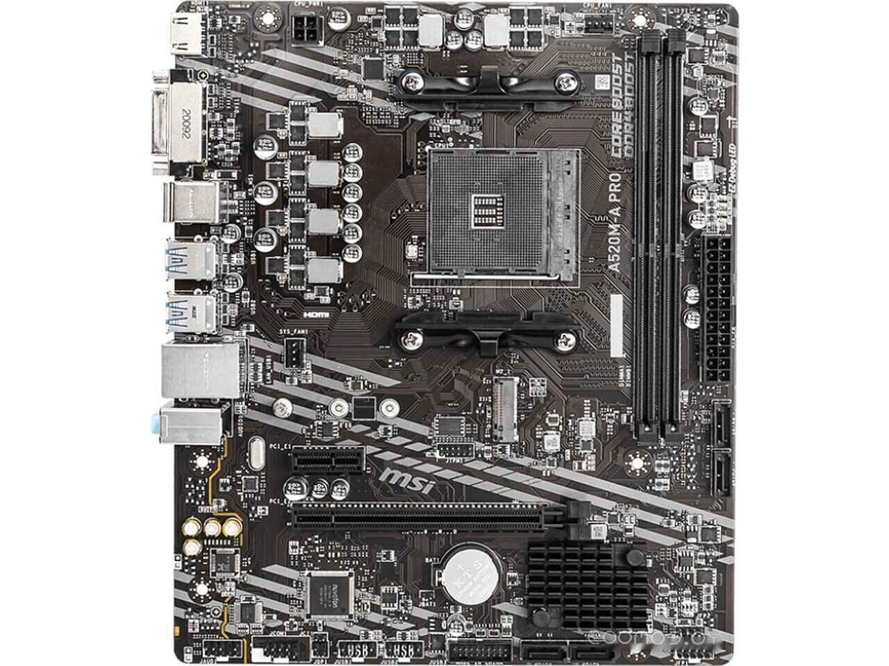 Материнская плата MSI A520M-A PRO Материнская плата MSI A520M-A PRO
