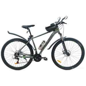 Велосипед GreenLand Oasis 29 2.0 (19, серый/зеленый)