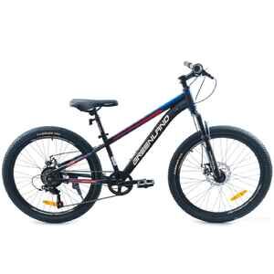 Детский велосипед GreenLand CLIF 20 (черный/красный)