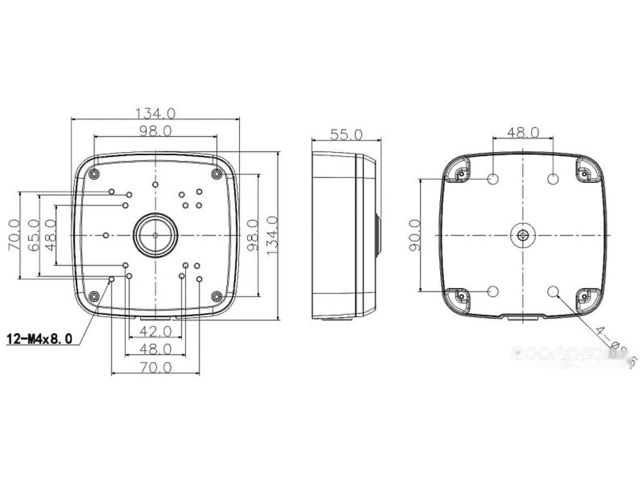 Кронштейн Dahua DH-PFA121 Кронштейн Dahua DH-PFA121