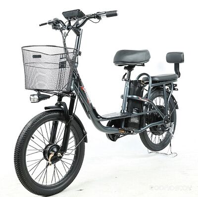 Электровелосипед SameBike RX-350 (серебристый)