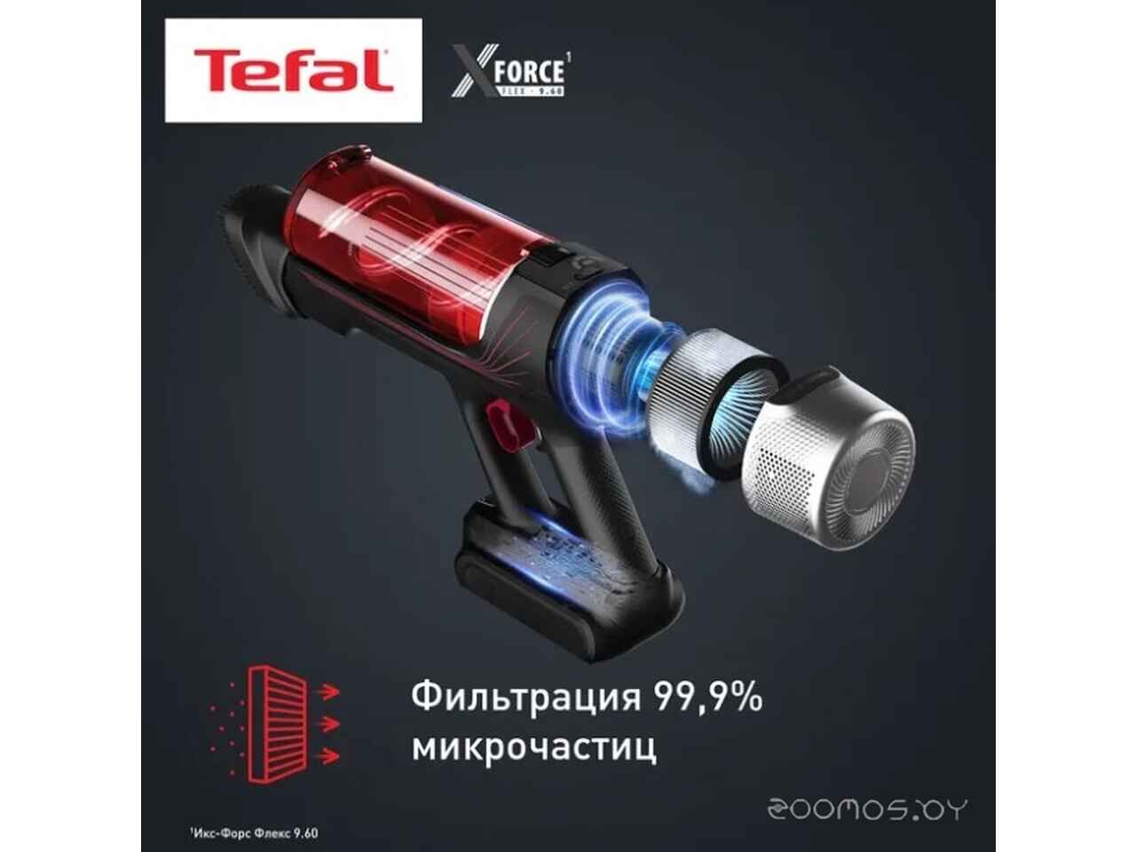 Вертикальный пылесос Tefal X-Force Flex 9.60 Animal TY2079WO Вертикальный пылесос Tefal X-Force Flex 9.60 Animal TY2079WO