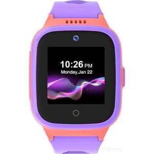 Детские умные часы Leefine Q27 4G (розовый/фиолетовый)