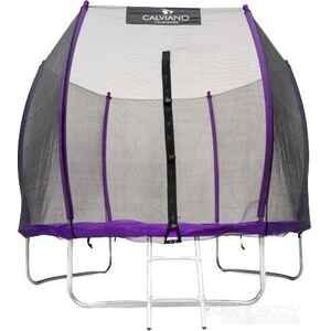 Батут Calviano Outside Master Purple 252 см - 8ft (внешняя сетка, с лестницей)