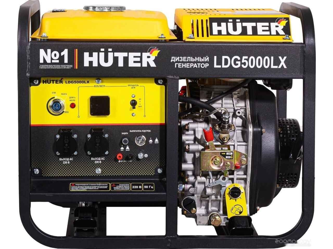 Дизельный генератор Huter LDG 5000LX Дизельный генератор Huter LDG 5000LX