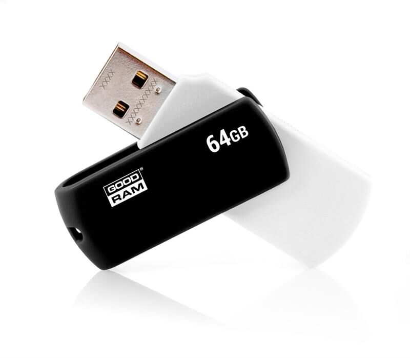 USB Flash GoodRAM UCO2 64Gb (Black-White) UCO2-0640KWR11