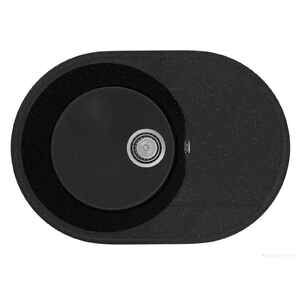 Кухонная мойка Practik PR-M 610-004 (черный оникс)