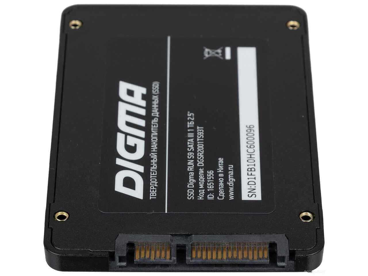 SSD DIGMA Run S9 1TB DGSR2001TS93T SSD DIGMA Run S9 1TB DGSR2001TS93T