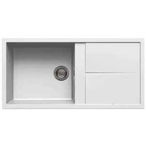 Кухонная мойка Elleci Unico 480 G68 Bianco LGU48068