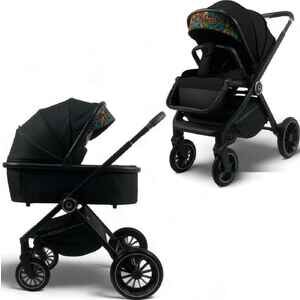 Универсальная коляска Bubago Bloom (2 в 1, черный) Универсальная коляска Bubago Bloom (2 в 1, черный)
