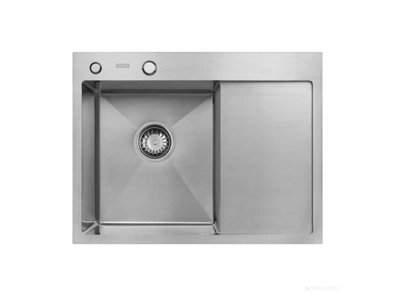 Кухонная мойка ARFEKA ECO AR 650*500 L SATIN Кухонная мойка ARFEKA ECO AR 650*500 L SATIN