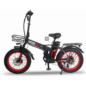 Электровелосипед Minako F10 PRO (красный)