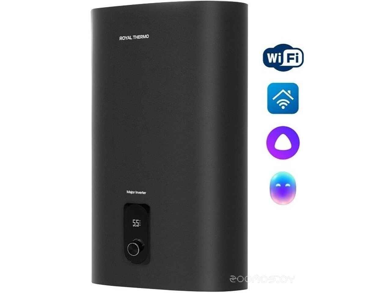 Накопительный электрический водонагреватель Royal Thermo RWH 30 Major Inverter Grafit Накопительный электрический водонагреватель Royal Thermo RWH 30 Major Inverter Grafit