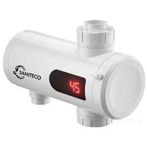 Проточный электрический водонагреватель на кран Saniteco WM-004 (белый)