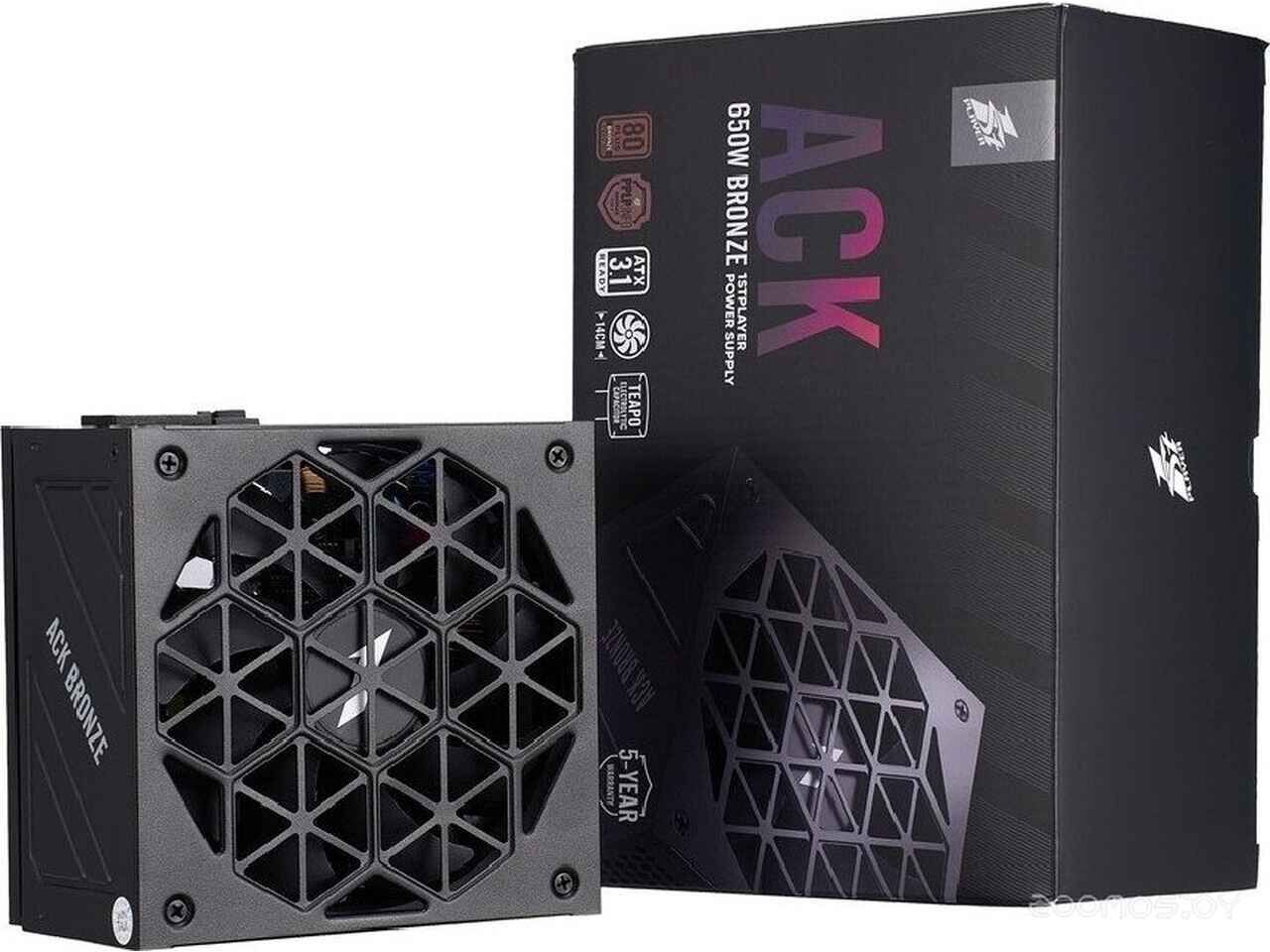 Блок питания 1stPlayer ACK Bronze 650W HA-650AA2 Блок питания 1stPlayer ACK Bronze 650W HA-650AA2