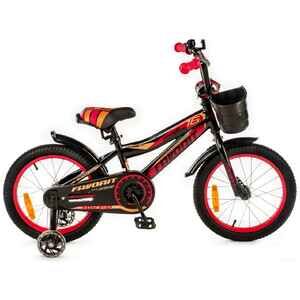 Детский велосипед Favorit Biker 16 (черный/красный) BIK-16RD