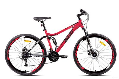 Велосипед Aist Avatar 1.1 Disc 26 (17, красный, 2025)