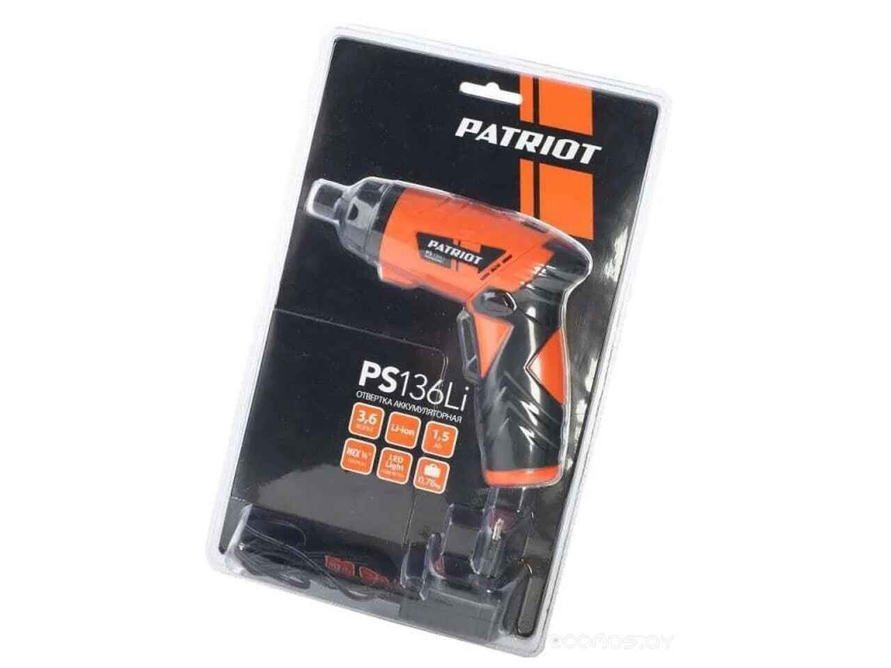 Электроотвертка Patriot PS 136Li Электроотвертка Patriot PS 136Li