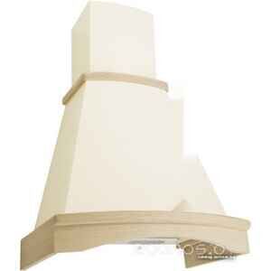 Кухонная вытяжка Elikor Ротонда 60П-650-П3Л (бежевый/дуб неокрашенный)