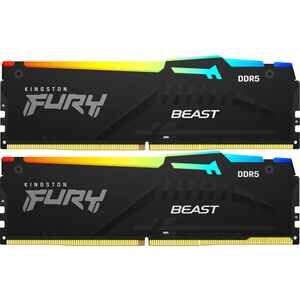 Оперативная память Kingston FURY Beast RGB 2x16ГБ DDR5 6000 МГц KF560C30BBEAK2-32
