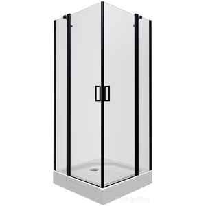 Душевой уголок Triton Тау Блэк А1 90х90 (прозрачное стекло)