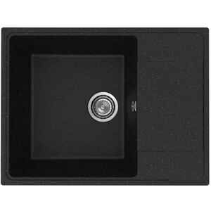 Кухонная мойка Practik PR-M 650-004 (черный оникс)