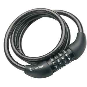 Тросовый велозамок Tonyon 567С-1015 Тросовый велозамок Tonyon 567С-1015
