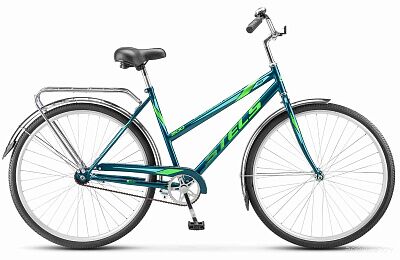 Велосипед Stels Legenda 300 28C (морская волна, с корзиной, 2025)