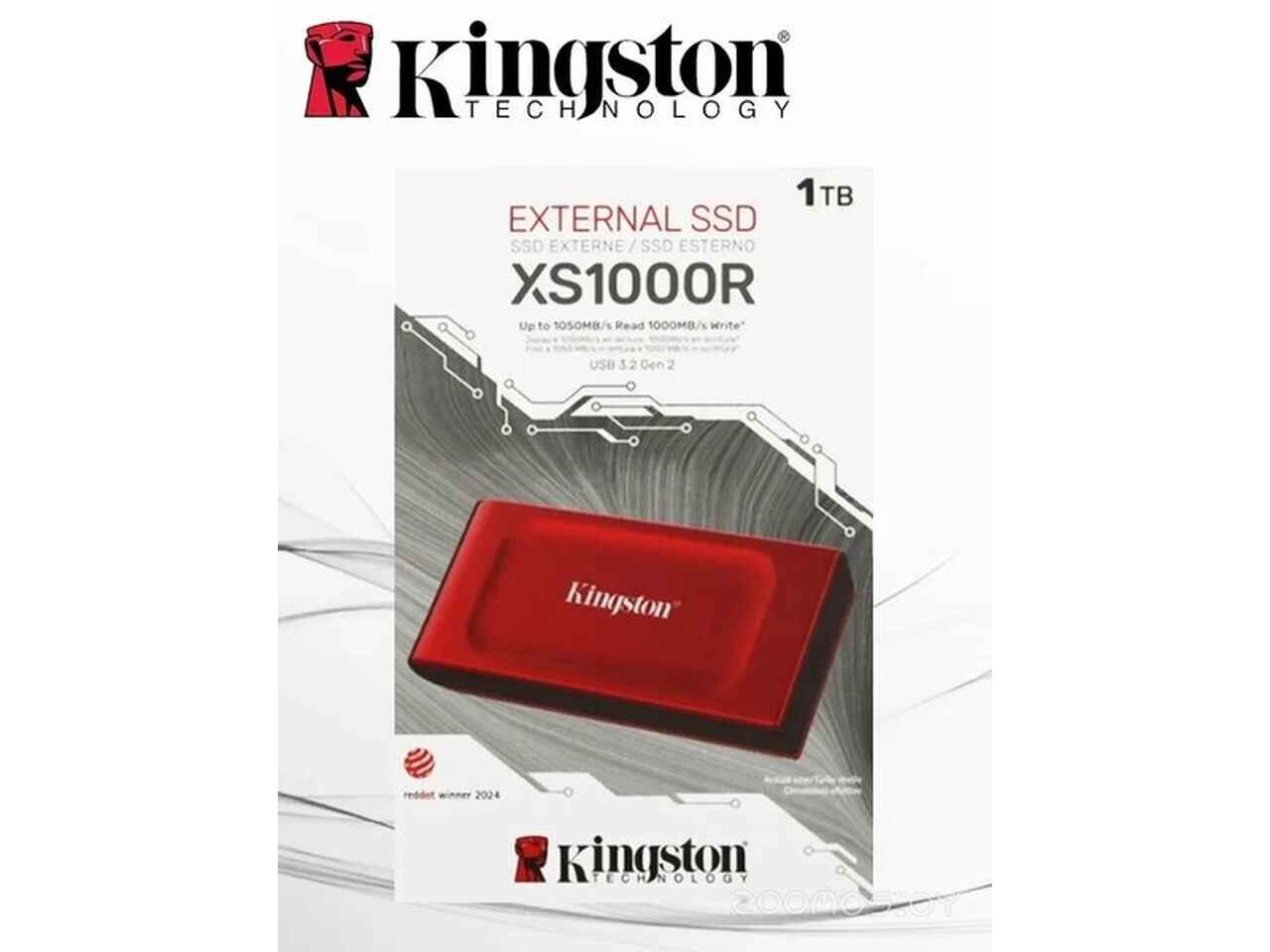 Внешний накопитель Kingston XS1000 1TB SXS1000R/1000G Внешний накопитель Kingston XS1000 1TB SXS1000R/1000G