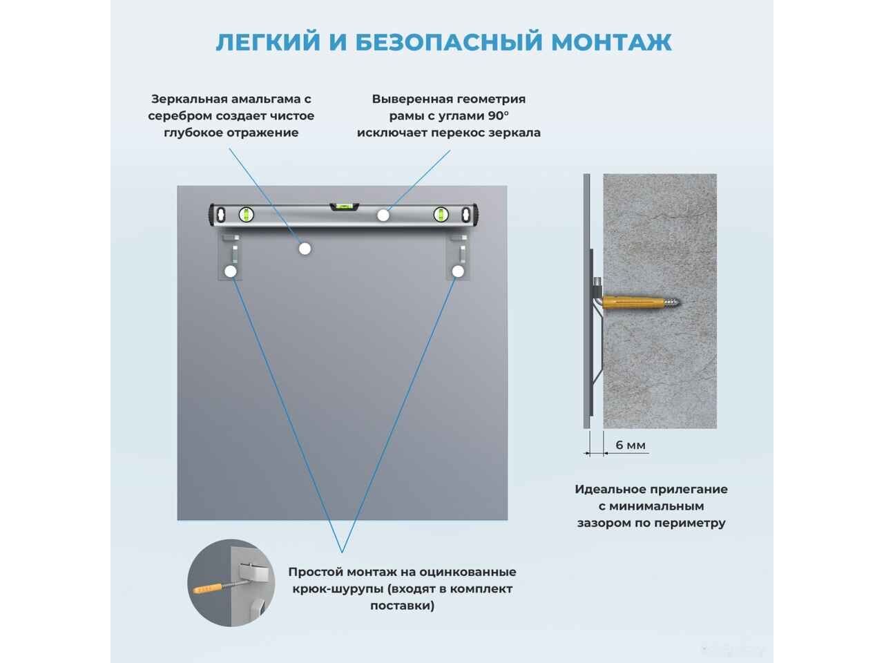 Зеркало Wellsee Зеркало 7 Rays' Spectrum 172200320, 75 х 75 см Зеркало Wellsee Зеркало 7 Rays' Spectrum 172200320, 75 х 75 см