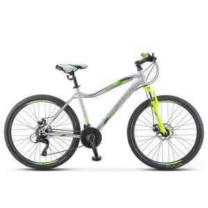 Велосипед Stels Miss 5000 MD 26 V020 (18, серебристый/салатовый)