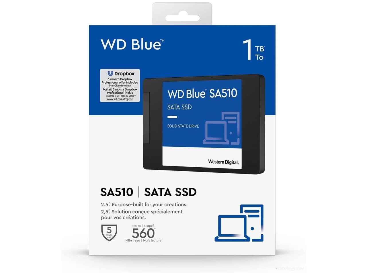SSD Western Digital Blue SA510 1TB WDS100T3B0A SSD Western Digital Blue SA510 1TB WDS100T3B0A