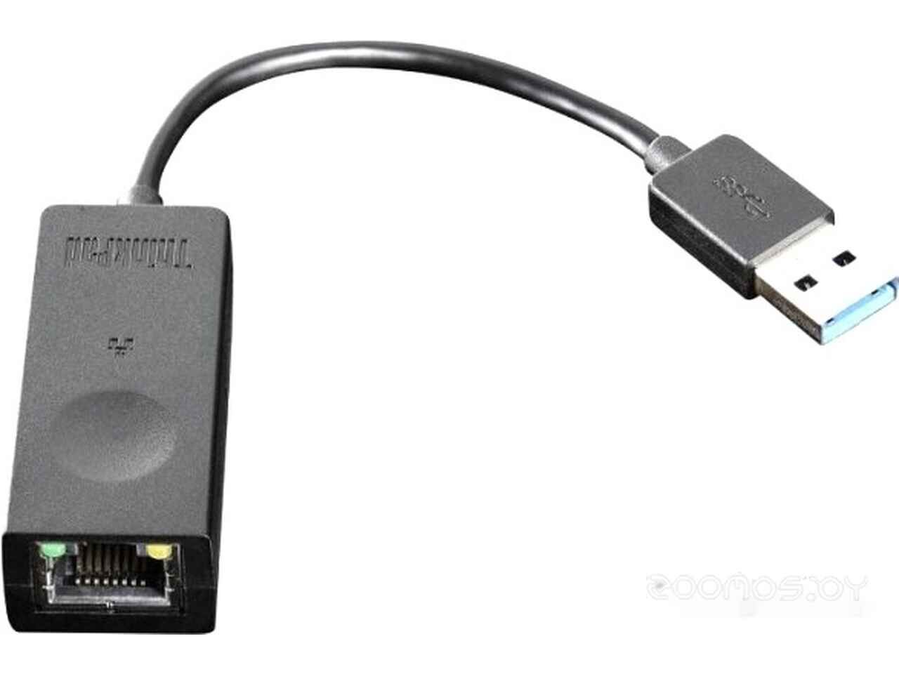 Сетевой адаптер Lenovo ThinkPad USB 3.0 Ethernet Adapter 4X90S91830 Сетевой адаптер Lenovo ThinkPad USB 3.0 Ethernet Adapter 4X90S91830