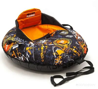 Тюбинг Nika ТБМ1/ГО граффити оранжевый