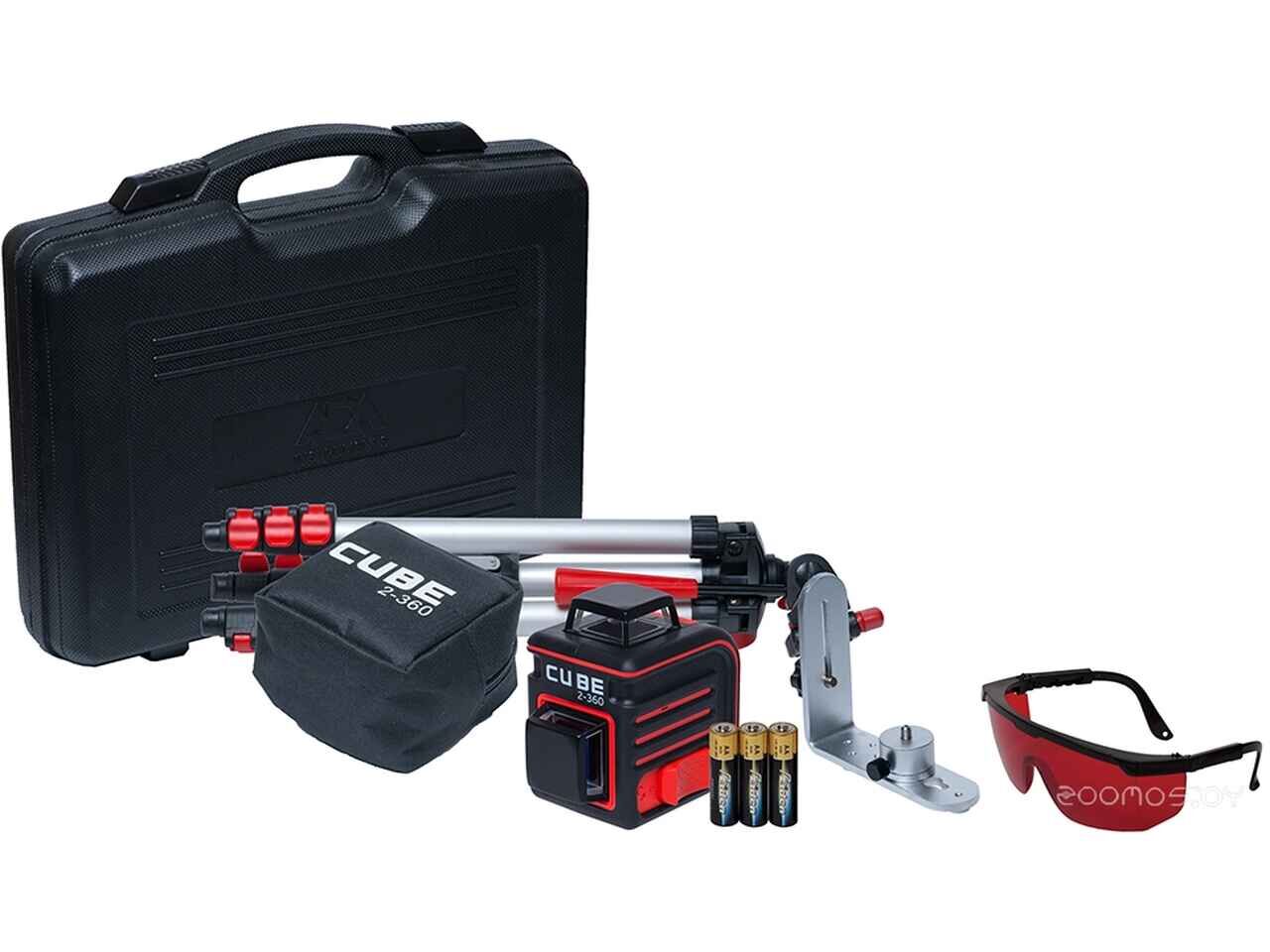 Лазерный нивелир ADA Instruments CUBE 2-360 ULTIMATE EDITION A00450 Лазерный нивелир ADA Instruments CUBE 2-360 ULTIMATE EDITION A00450