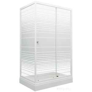 Душевой уголок Triton Фьюжн А1 100х80 (полосы)