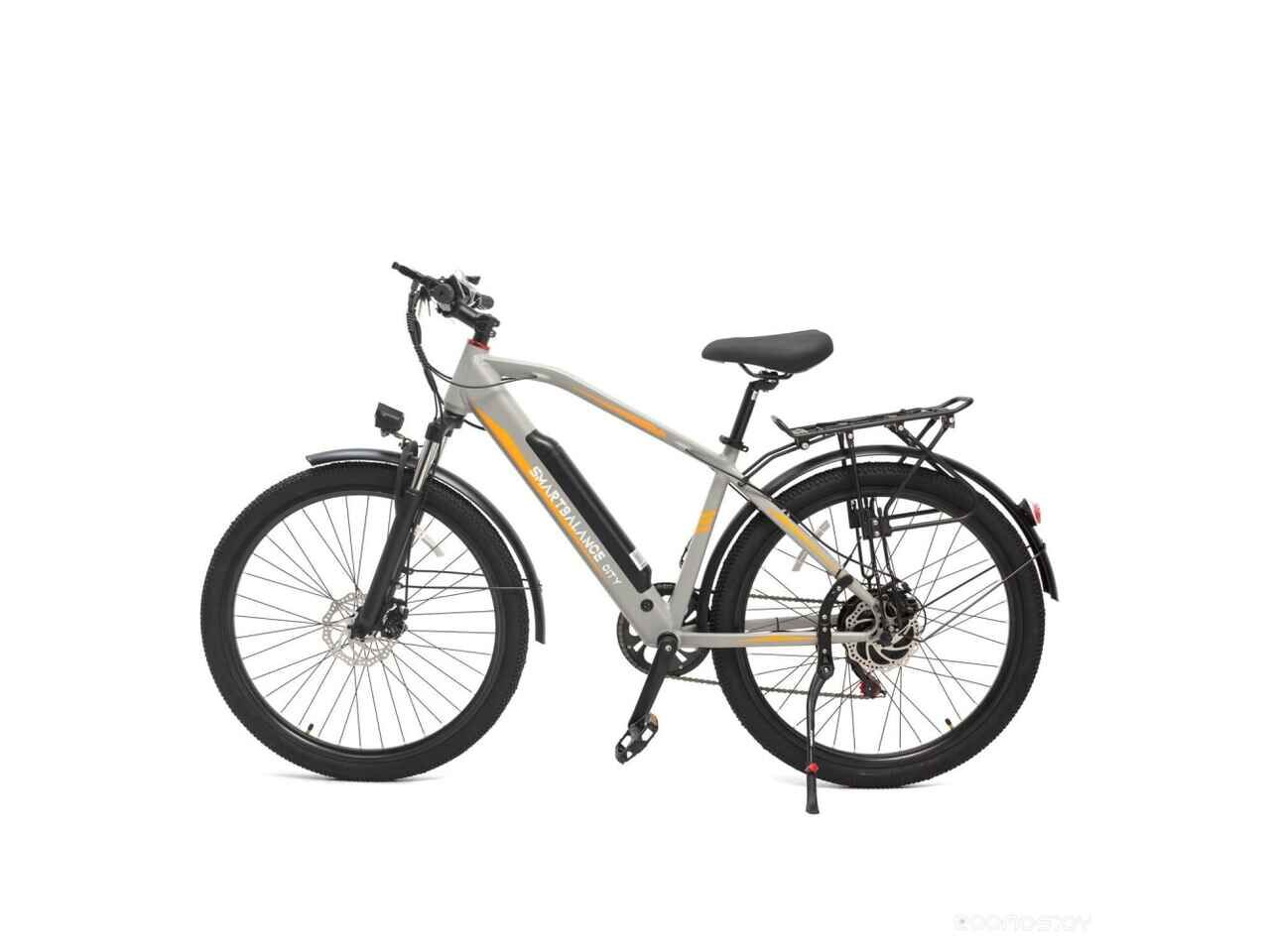 Электровелосипед Smart Balance City (бежевый/оранжевый) Электровелосипед Smart Balance City (бежевый/оранжевый)