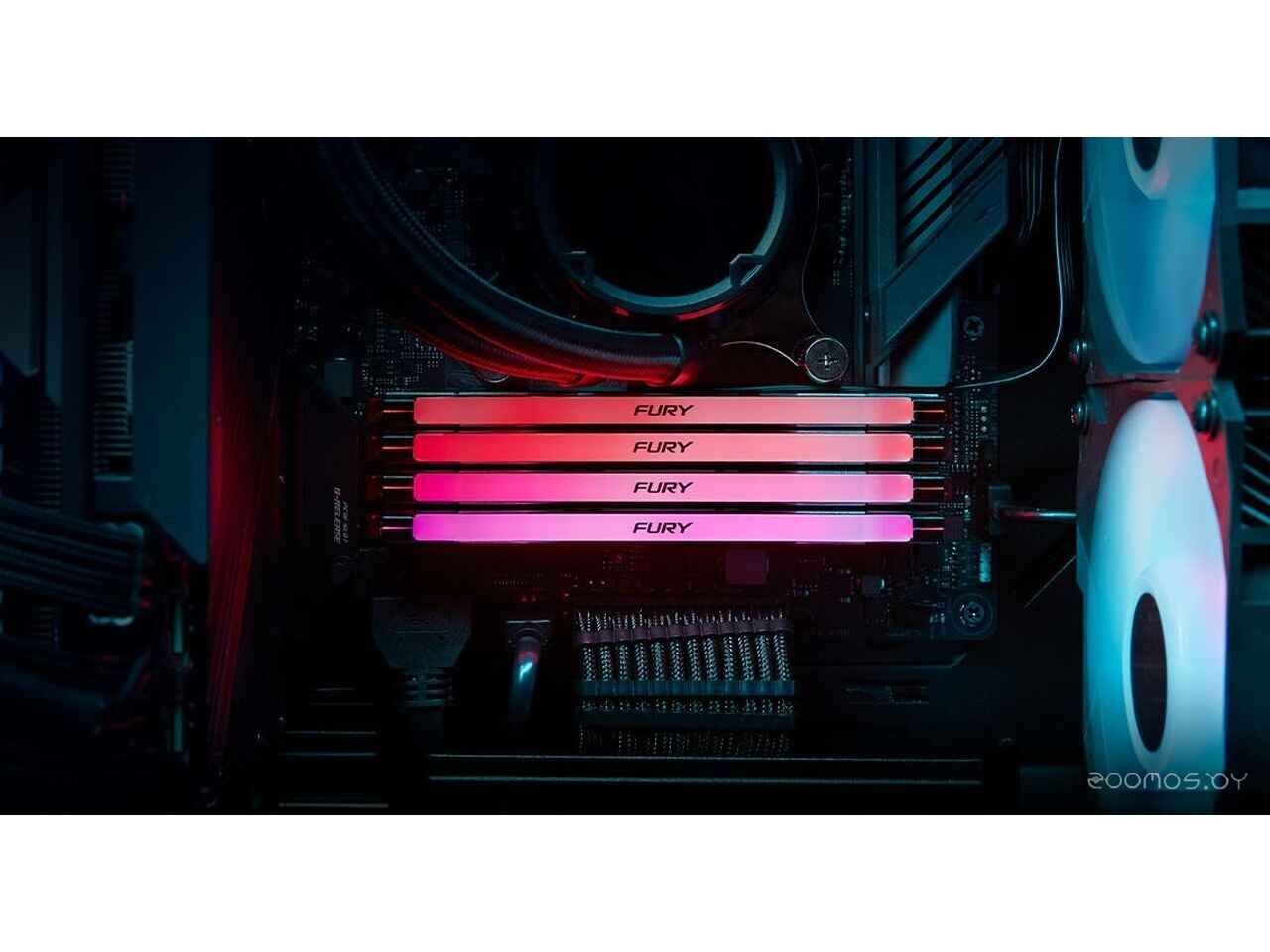 Оперативная память Kingston FURY Renegade RGB 16ГБ DDR5 8000МГц KF580C38RSA-16 Оперативная память Kingston FURY Renegade RGB 16ГБ DDR5 8000МГц KF580C38RSA-16