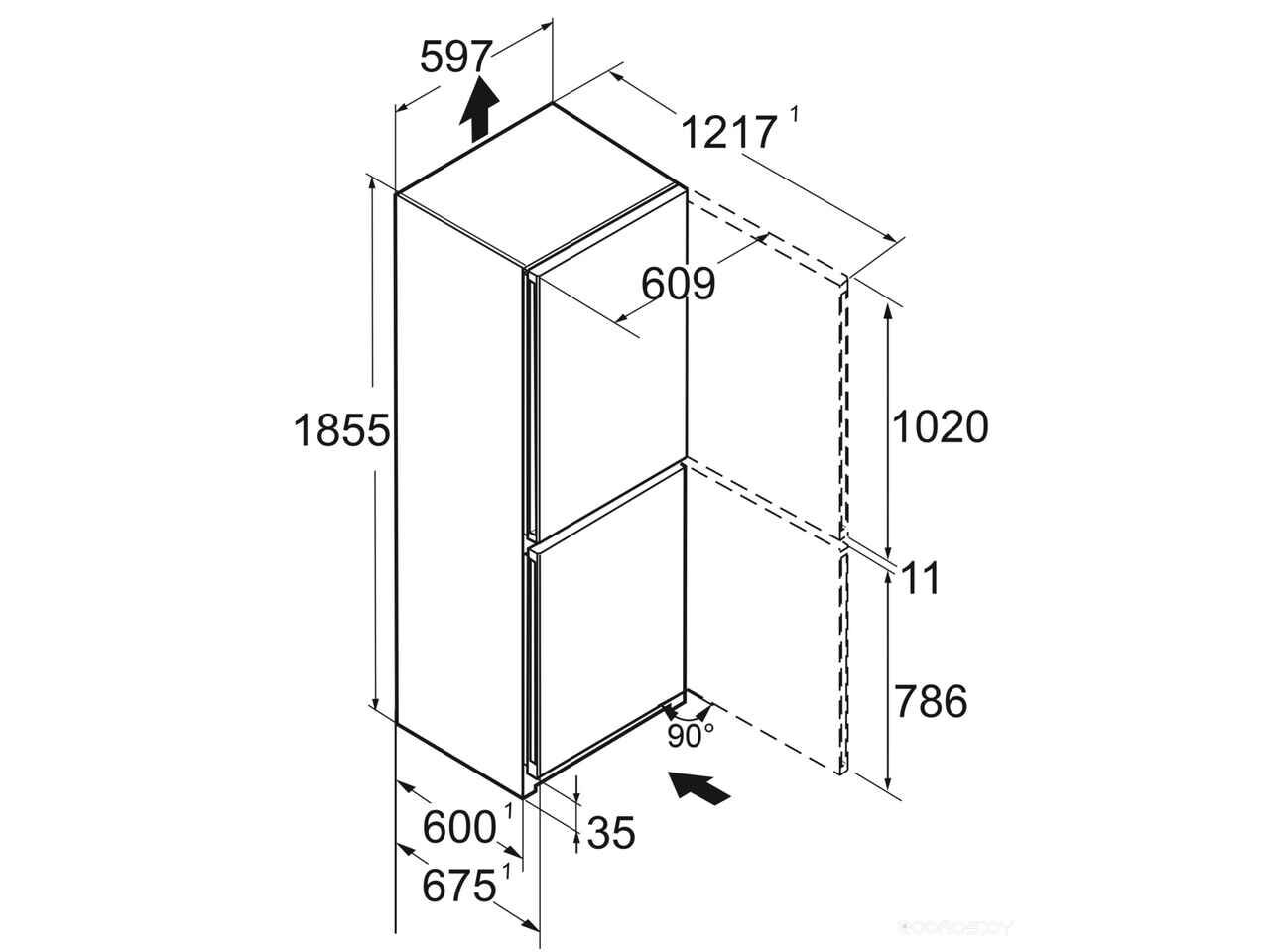 Холодильник Liebherr CNsff 5203 Pure Холодильник Liebherr CNsff 5203 Pure